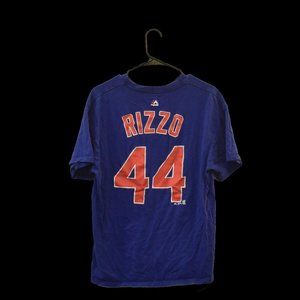 Majestic Men's Anthony Rizzo Cubs Shirt Jersey Large